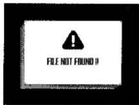 FILE NOT FOUND!