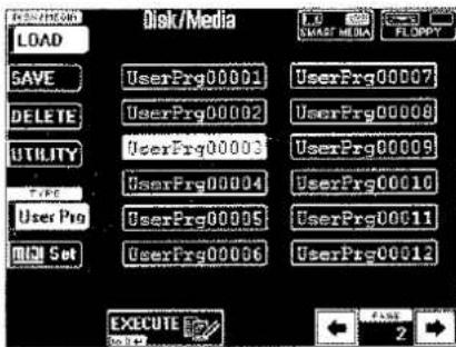 ROLAND DisCover 5M - Load (Laden von Diskette/SmartMedia) - 1