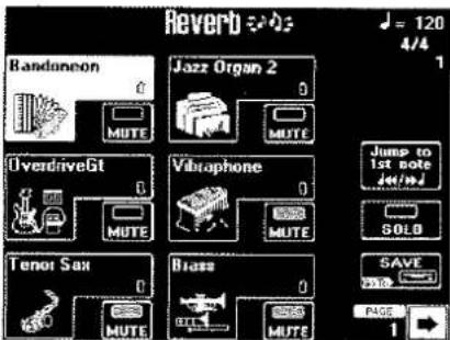 ROLAND DisCover 5M - Reverb und Chorus: Effektbalance - 2