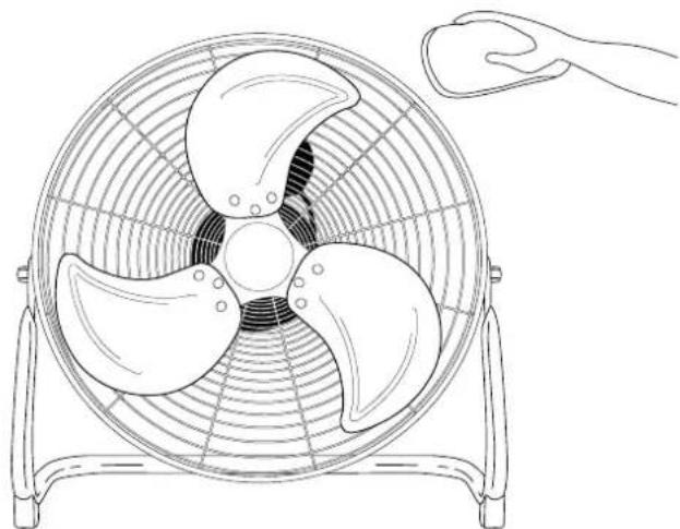 TROTEC TVM 15 - Ventilatorblätter reinigen - 1