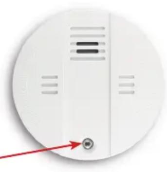 Z-Wave-Lerntaste Batteriefach chmelder 2 der