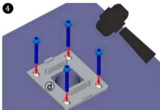 TECHNISAT TechniVolt Standfuß 2 - Befestigung auf Fundament - 4