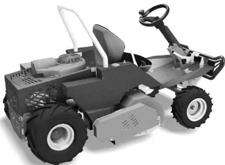 SABO GLADIATOR 95 F 2WD - Bedienungs- und Wartungsanleitung - 1