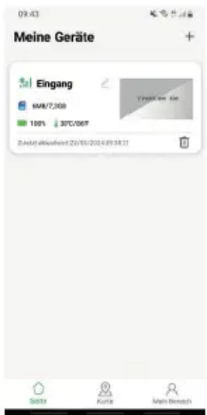 09:43 Meine Geräte Eingang 6MM/7,208 100% 30°C/06F ZuSedel inklusive 22/05/2024 09:38:31 Trend am Sie