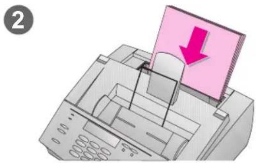 HP LaserJet 3150 - Einlegen von Papier - 2