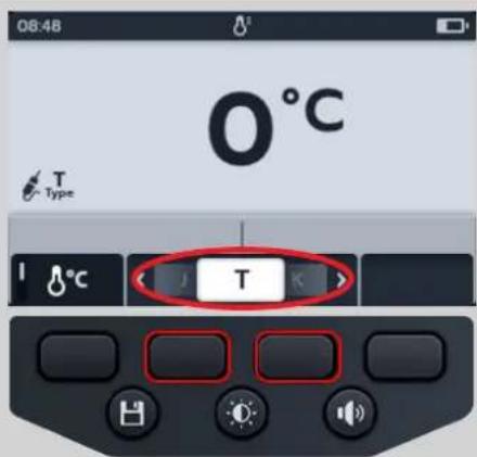 Megger EVT100 - Temperaturmessung mit Thermoelement - 2