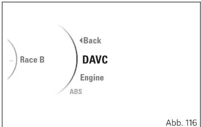 Race B Back DAVC Engine ABS Abb. 116