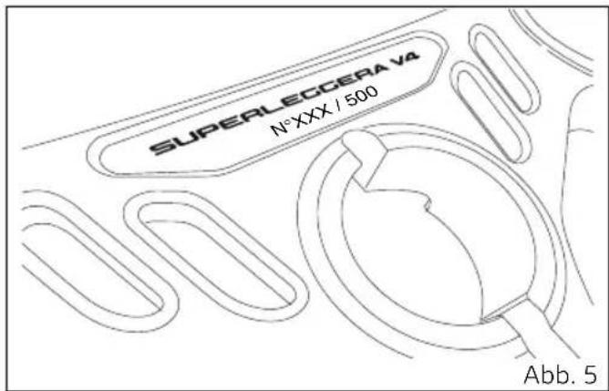 SUPERLECCERA V4 N°XXX / 500 Abb. 5