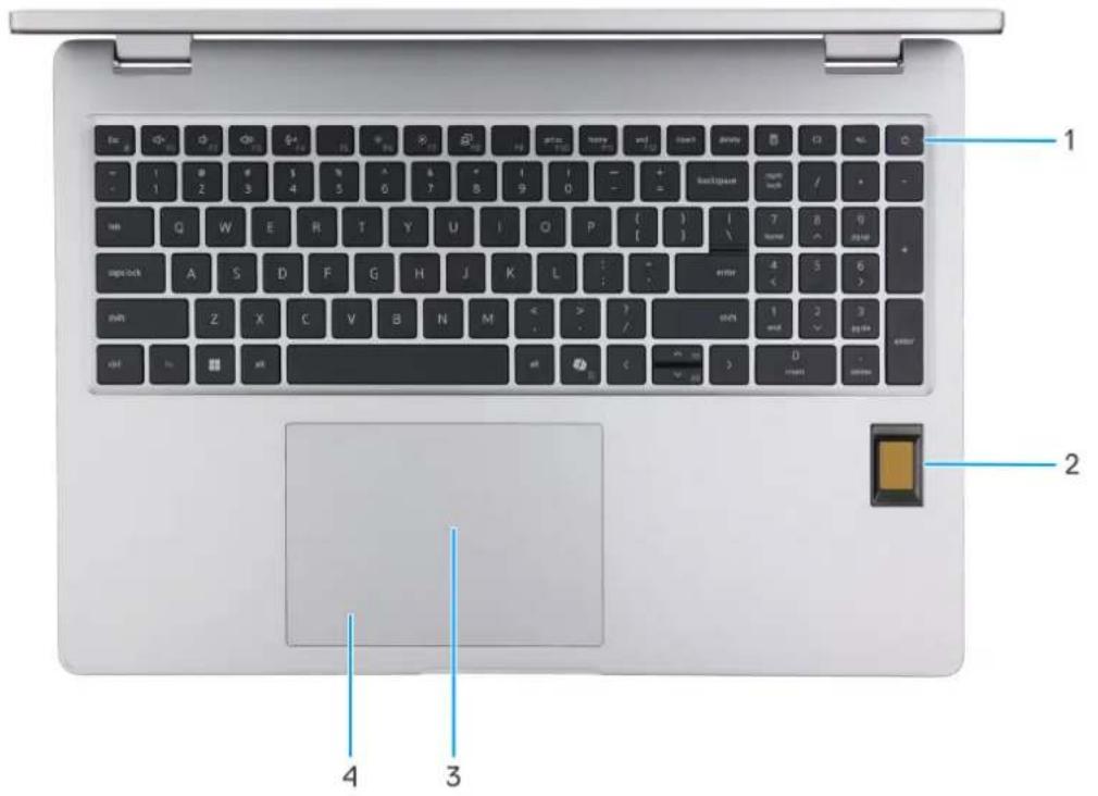 DELL Pro 16 Plus PB16255 - Oberseite - 1