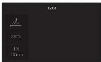 19:04 220°C 10 min