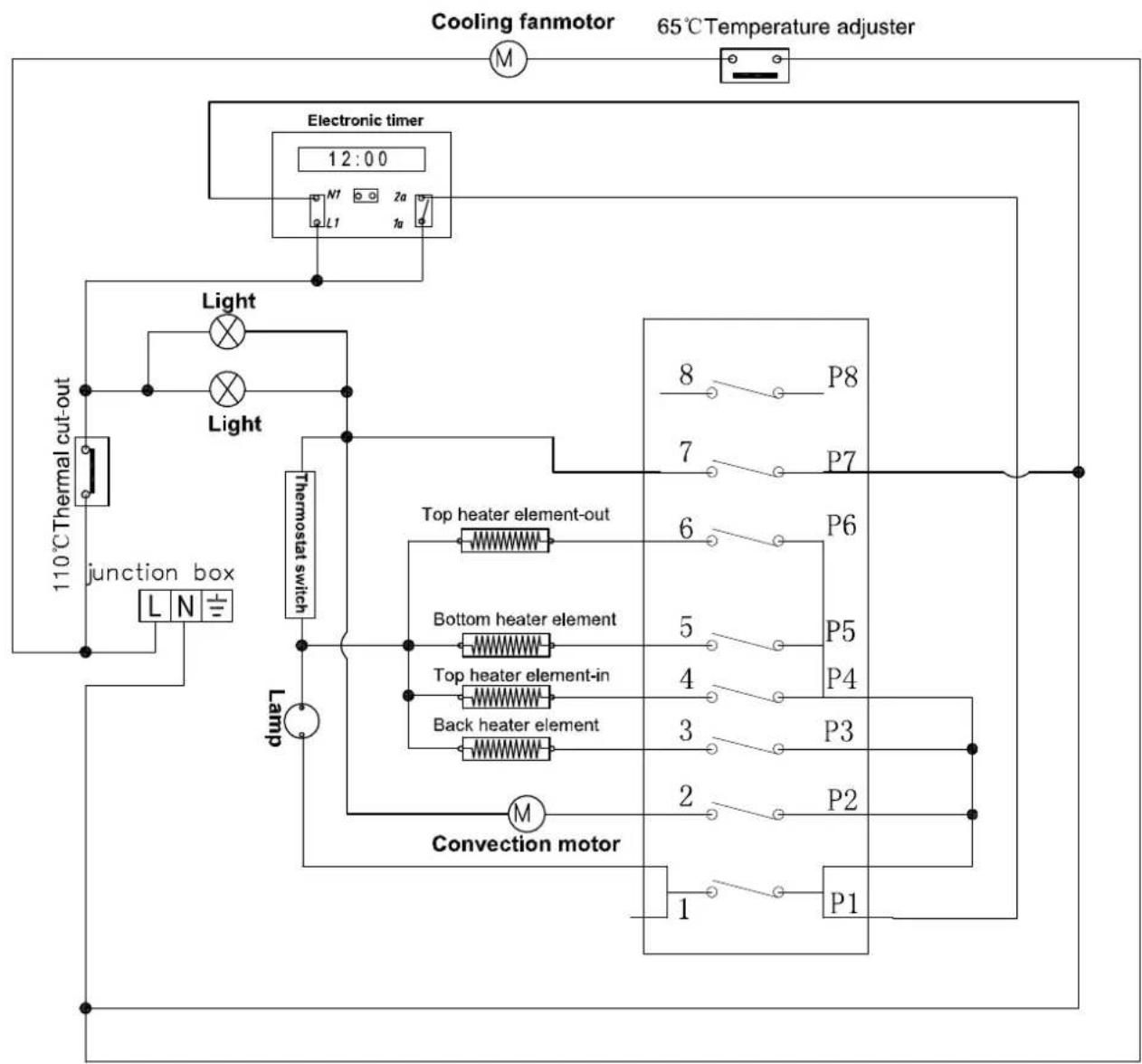 Respekta AB141-26 - Elektrischer Schaltplan - 1