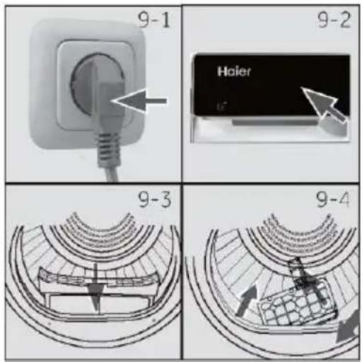 HAIER HD70-D357TU1 - Vorbereiten des Geräts - 1