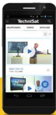 TechniSat ANLETTUNGEN VIDEOS RATALOGS DIGIT ISO 52 13.000-17.498
