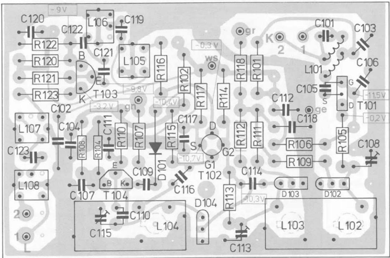 C120 -9V C122 L106 C119 R122 R120 R121 R123 B C121 L105 E T103 -9.8V K C102 -3.2V C104 R108 R104 C111 R110 R107 D101 C109 E C107 B K T104 C116 G1 T102 D104 C113 C115 C110 L104 L103 L102 gr K 2 C101 C103 C106 L101 G S T101 -0.3V ws -0.7V R116 R102 R117 R114 R118 R101 C105 G -11.5V ge -0.2V C112 C118 R106 R109 R105 C108