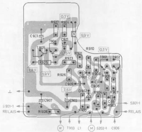 R927 R924 0.1V C923 T904 C921 9.9V T905 0.75V R925 R923 R910 0.1V T901 T902 R926 D901 0.6V C909 C908 R909 R906 R904 R907 C911 R903 S901-1 S901-1 RELALS C907 C922 7.5V R908 R920 M T903 L1 M S202-1 C906 RELALS