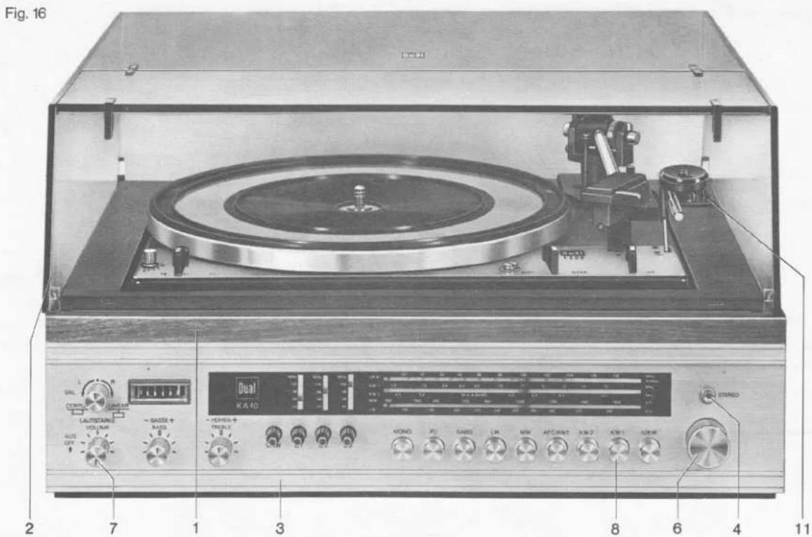 Fig. 16 Dual KA 40 - SASSA + MADS AUTO OFF 2 7 1 3 8 6 4 11 STUDIO