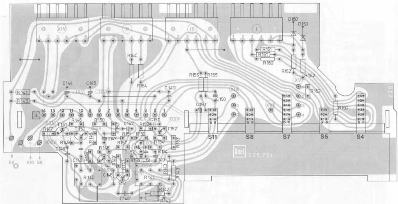 XIV 1 2 3 4 5 6 R144 C144 C145 R164 R164 R164 R155 R155 C149' C150 R141 R145 14 13 12 11 10 9 8 7 6 5 4 3 2 1 R147 T151 R148 R150 C147 C151 T150 T152' R147 R148 R150 R152 R149 R148 R150 R152 C146 R146 R148 R150 R154 R140 T150 C146 C147 R153 C51 C149 C146 T151 C147 R153 R154 R140 R142 C148 R143 R142 D160' D160 R161 R162 R163 R162 XV R163 S7 S5 S4 S11 S8 S7 S5 S4 Dual 235 721
