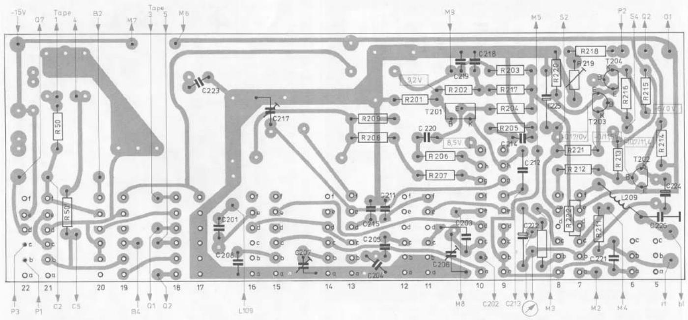 -15V Q7 Tape B2 M7 Tape 3 5 M6 M9 M5 S2 P2 S4 Q2 O1 R50 C223 C218 9.2V R201 R202 R203 R218 R219 T204 R216 R215 R209 R207 R204 R205 R206 R209 R206 C220 B E K 8.5V C214 R207 R206 R205 C217 R208 C211 C201 C205 C204 C203 C206 C207 C208 C215 C207 C206 L109 P3 P1 C2 C5 B4 Q1 Q2 19 18 17 16 15 14 13 12 11 10 9 8 7 6 5 41 b1