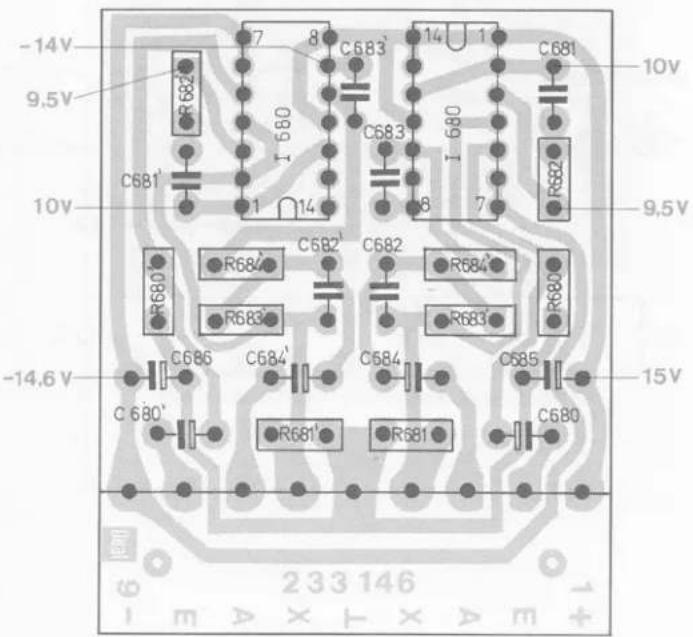 -14V 9.5V 10V -14.6 V C682 7 8 C683 14 1 C681 10V C681' I 680 C683 I 680 R682 9.5V C682' C682 R684 R683 R680 C686 C684' C584 C585 15V C 680' R681' R681 C680 2 3 3 14 6