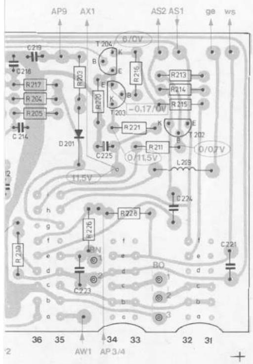 AP9 AX1 AS2 AS1 ge ws C219 R217 R204 R205 C214 D201 T204 0/0V B E R216 R213 R214 R215 -0.17/0V R220 K E R221 1202 C225 O/11.5V R211 L209 O/0.7V 11.5V C224 R226 R228 R210 R210 R210 R210 R210 R210 R210 R210 R210 R210 R210 R210 R210 R210 R210 R210 R210 R210 R210 R210 R213 R214 R215 C223 C223 C223 C223 C223 C223 C223 C223 C223 C223 C223 C223 C223 36 35 34 33 32 31 AW1 AP3/4 +