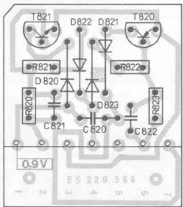 T821 D822 D821 T820 R821 R822 D820 D823 C821 C820 C822 0.9V E5 2 2 9 5 6 6 1 2 3 4 5 6 7