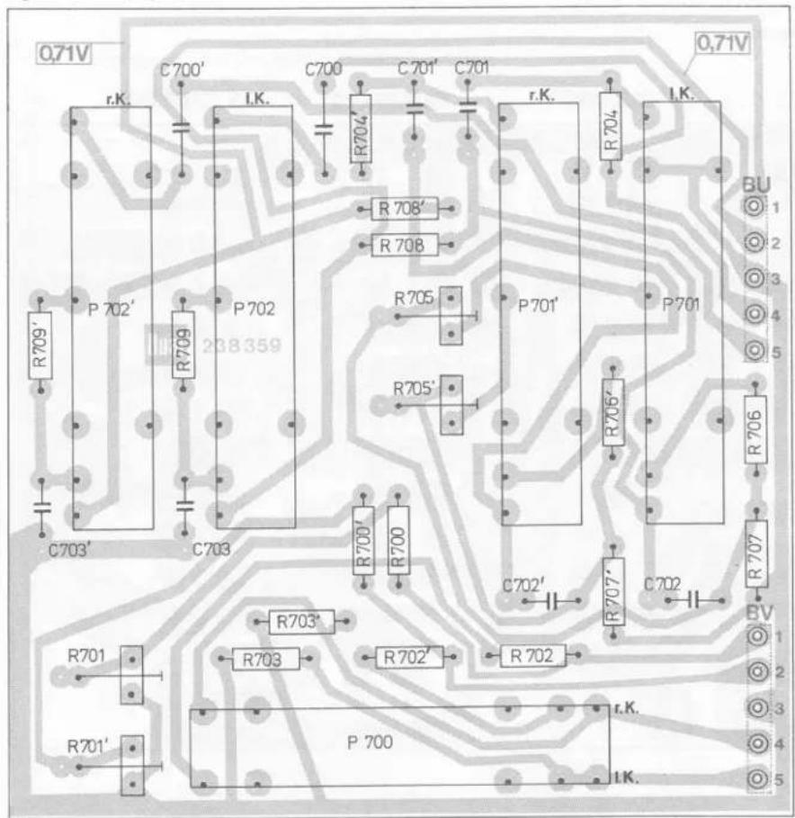 0,71V r.K. C700' I.K. C700 C701' C701 r.K. R704 I.K. BU 1 2 3 4 5 P 702' R709 P 702 238359 R708' R 708 R705 P 701' R705' R706 P 701 R706' C702' C702 R703' R703 R702' R702 R701' R701' P 700 r.K. I.K. R703' R703 P 700 BV 1 2 3 4 5