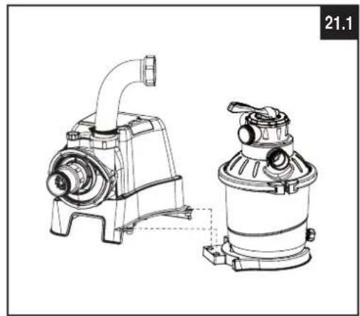 INTEX Krystal Clear SX1500 - Pumpenmotor Aufbau: - 2