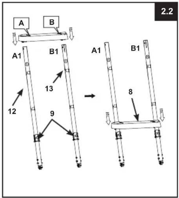 A B A1 B1 12 13 9 A1 B1 8 2.2