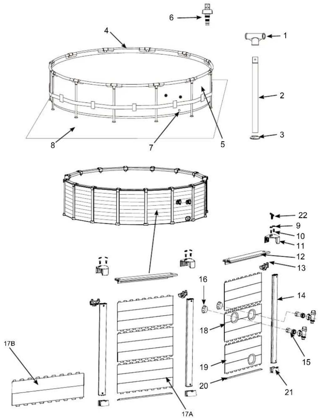 INTEX Graphit 126384GS - TEILERREFERENZ - 1