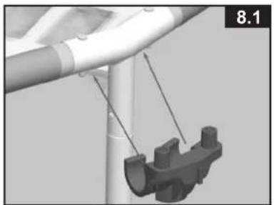 INTEX Graphit 126382GN - Installation der oberen Halterung - 1