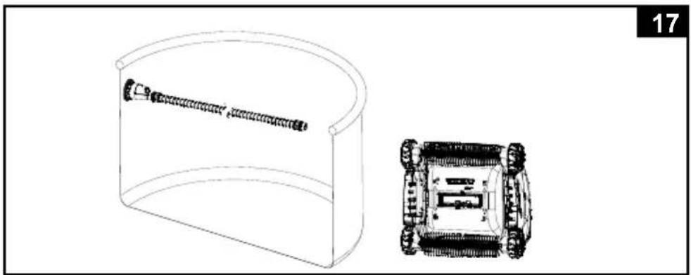 INTEX Deluxe Auto Pool Cleaner ZX300 - ERSATZ-ROLLBÜRSTE - 1