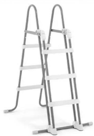 INTEX Ultra Rondo 126310GN - Leiter mit entfernbaren Stufen - 1