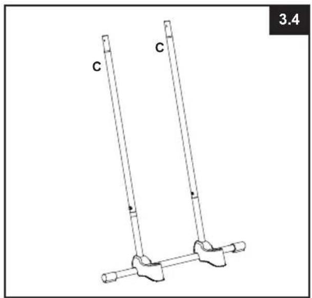 INTEX Prism Clearview 126730GN - AUFSTELLEN DER LEITER (Fortsetzung) - 4