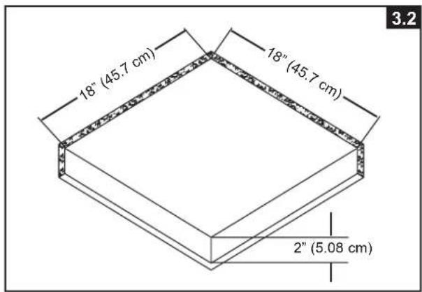 INTEX Graphit 126384GN - Verlegung der Terrassensteine - 2