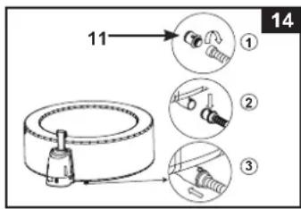INTEX PureSpa Bubble Massage 128474GN - Whirlpool Reinigung - 1