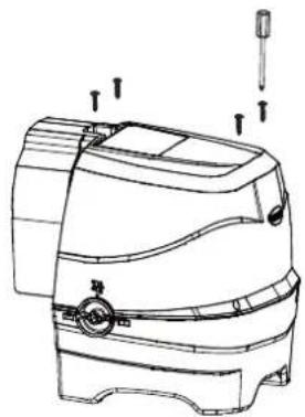 INTEX PureSpa Greystone Deluxe Square 128452 - AUSBAU DES FILTERPUMPENMOTORS - 1