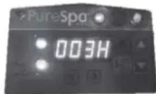 INTEX PureSpa Greystone Deluxe Square 128452 - Aktivierung des Desinfektionssystems: - 1