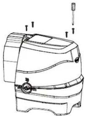 INTEX PureSpa Greystone Deluxe Square 128452EX - AUSBAU DES FILTERPUMPENMOTORS - 1