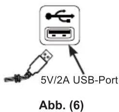 5V/2A USB-Port Abb. (6)
