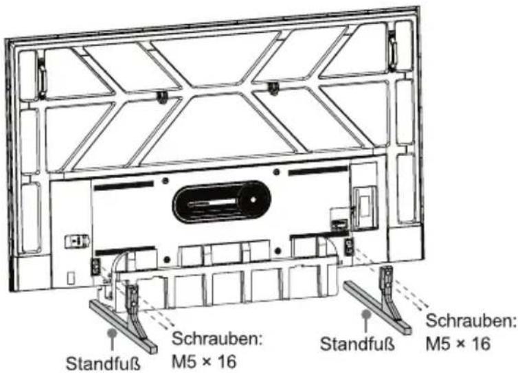 Standfuß Schrauben: M5 × 16 Standfuß Schrauben: M5 × 16