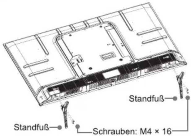 Standfuß Standfuß Schrauben: M4 × 16