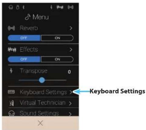 KAWAI AURES AR - Sound Modus Anzeigeseite - 1