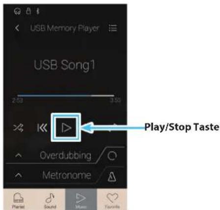 USB Memory Player USB Song1 253 355 Play/Stop Taste Overdubbing Metronome Planet Sound Music Favorite