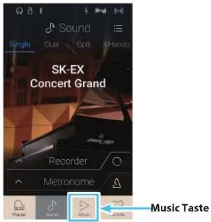 Sound Single Dual Split 4-Hands SK-EX Concert Grand Recorder Metronome Music Taste