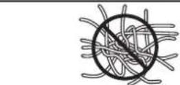 KAWAI AURES AR - Wenn Sie das Netzkabel anschliechten Sie bitte darauf, dass die Kabel nicht durcheinander liegen und Knoten bilden. - 2