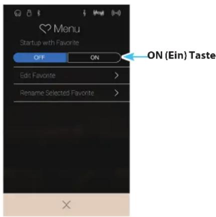KAWAI AURES AR - ■ Startup with Favorite function (Favorite Anzeigeseite als Startseite) - 2