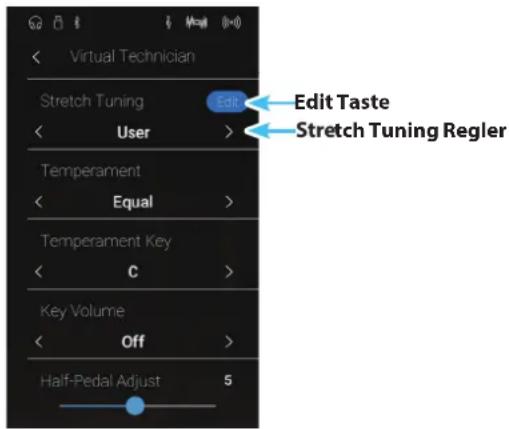 KAWAI AURES AR - ■User Tuning verändern - 1