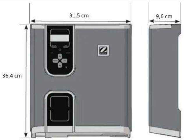 31,5 cm 36,4 cm 9,6 cm