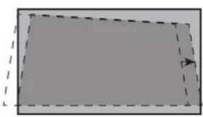 HISENSE PL1SE - DEN UNTEREN RAND DES BILDES AN DIE LEINWAND ANPASSEN - 1
