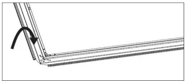 HISENSE DLT120-B - Zusammenbau der Leinwand - 9